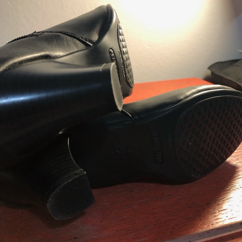 AEROSOLES Black Heeled Boots - Picture 3 of 5